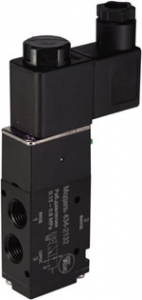 Пневмораспределители 3/2 с пружинным возвратом, одностороннего управления, серия 4 ― Промышленная гидравлика и пневматикa - ООО "Омcнаб"