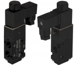 Пневмораспределители 3/2 с пружинным возвратом, одностороннего управления, серия 4