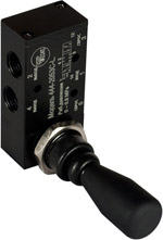 Пневмораспределители 5/3 бистабильные, с ЗЦП, с фиксацией, серия 4 ― Промышленная гидравлика и пневматикa - ООО "Омcнаб"