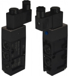 Пневмораспределители 5/2 с пружинным возвратом, одностороннего управления, серия 7